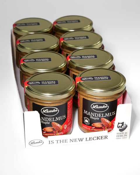 Almond butter, maple