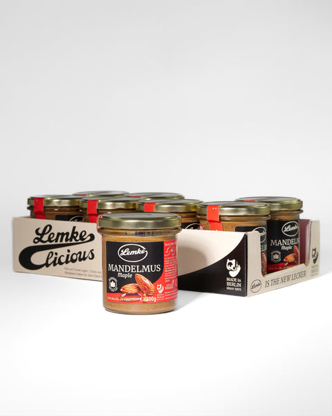 Almond butter, maple